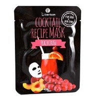 BERRISOM Тканевая Маска-Коктейль для лица Персик Краш Cocktail Recipe Mask Peach Crush